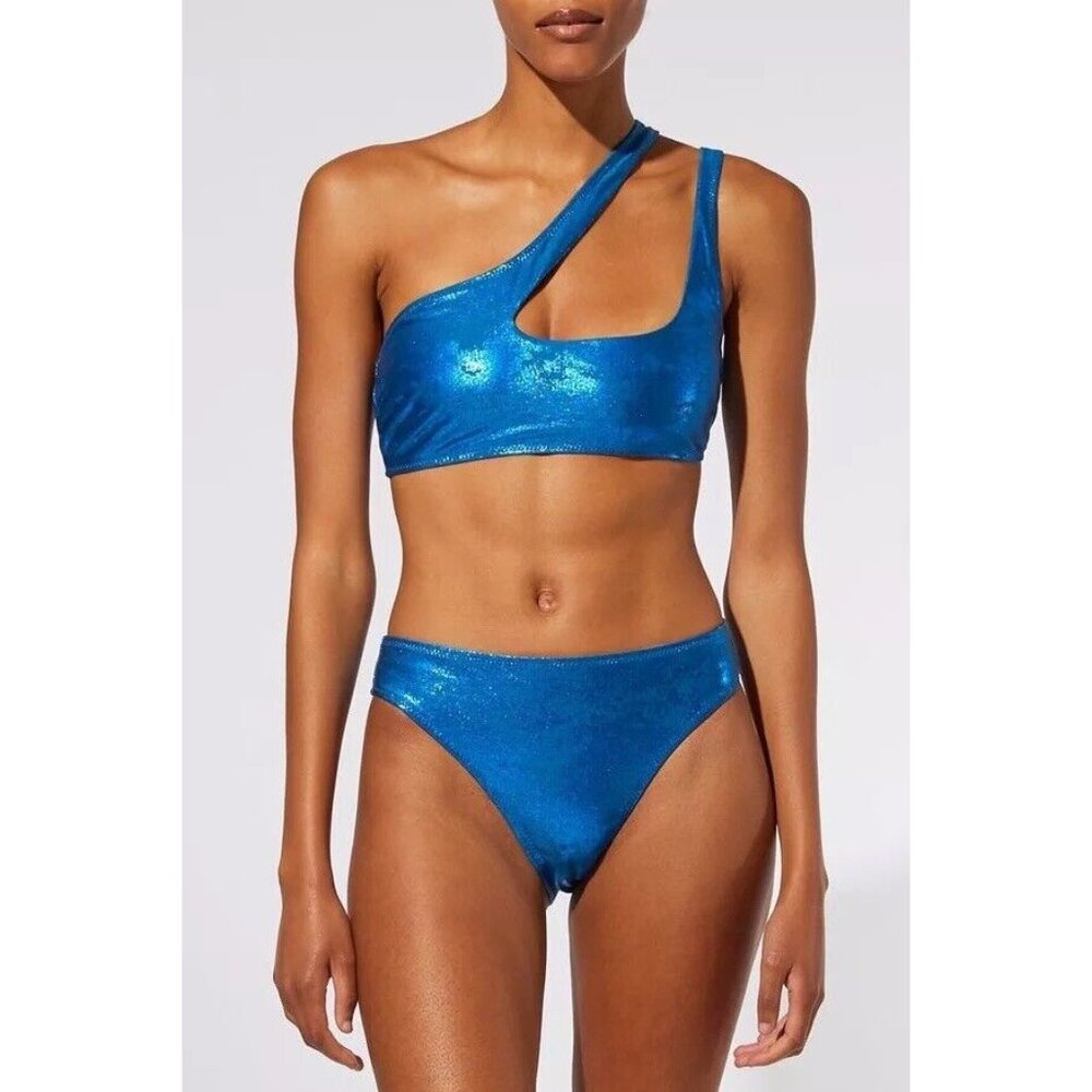 Solid & Striped The Brody Bikini Bottom Moroccan Blue